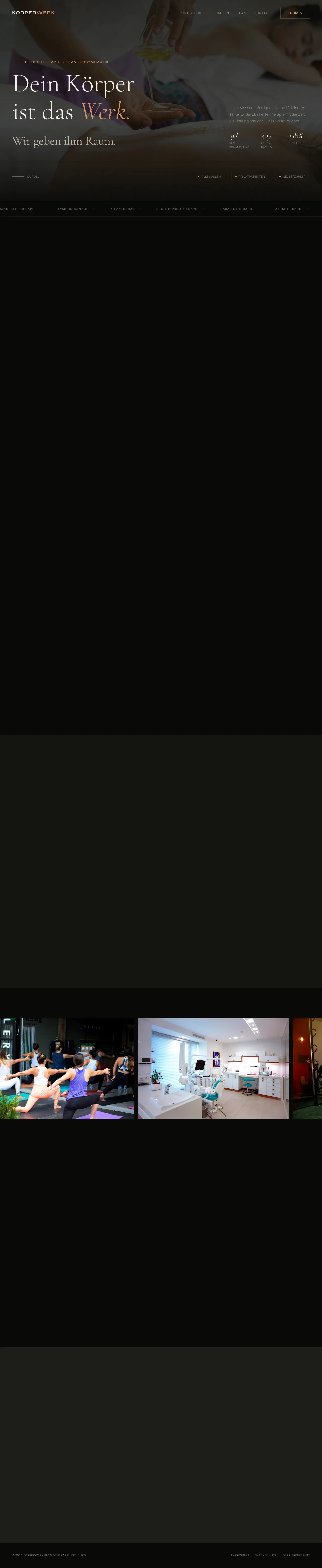Körperwerk Freiburg — Physiotherapie & Krankengymnastik